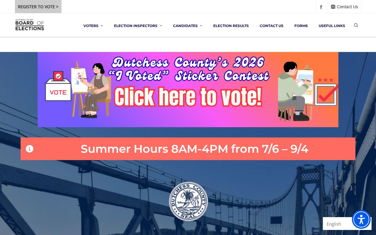 Wappinger neighbors Dutchess County Board of Elections information